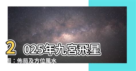 六運飛星|2025年九宮飛星圖及風水方位吉兇與化解